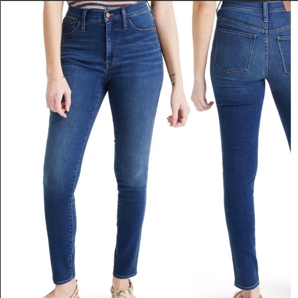 Madewell Roadtripper High Waist Skinny Blue Jeans Size 25